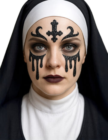 Tetovaže Black Nun Glitter