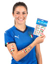 Začasne tetovaže podpirajo Italijo