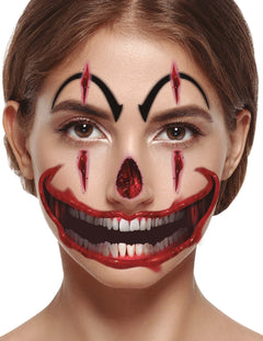 Klovnska ličila za Halloween