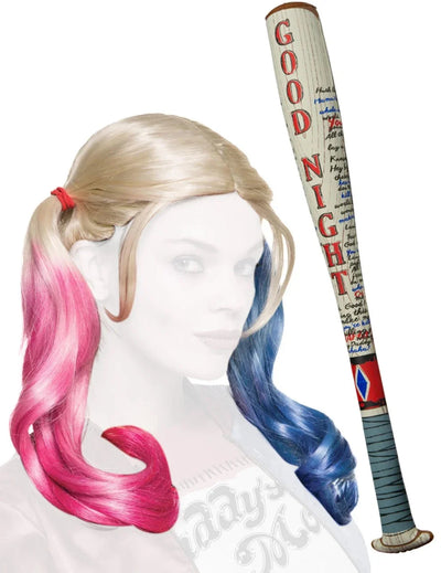 Kit accessoires Harley Quinn femme