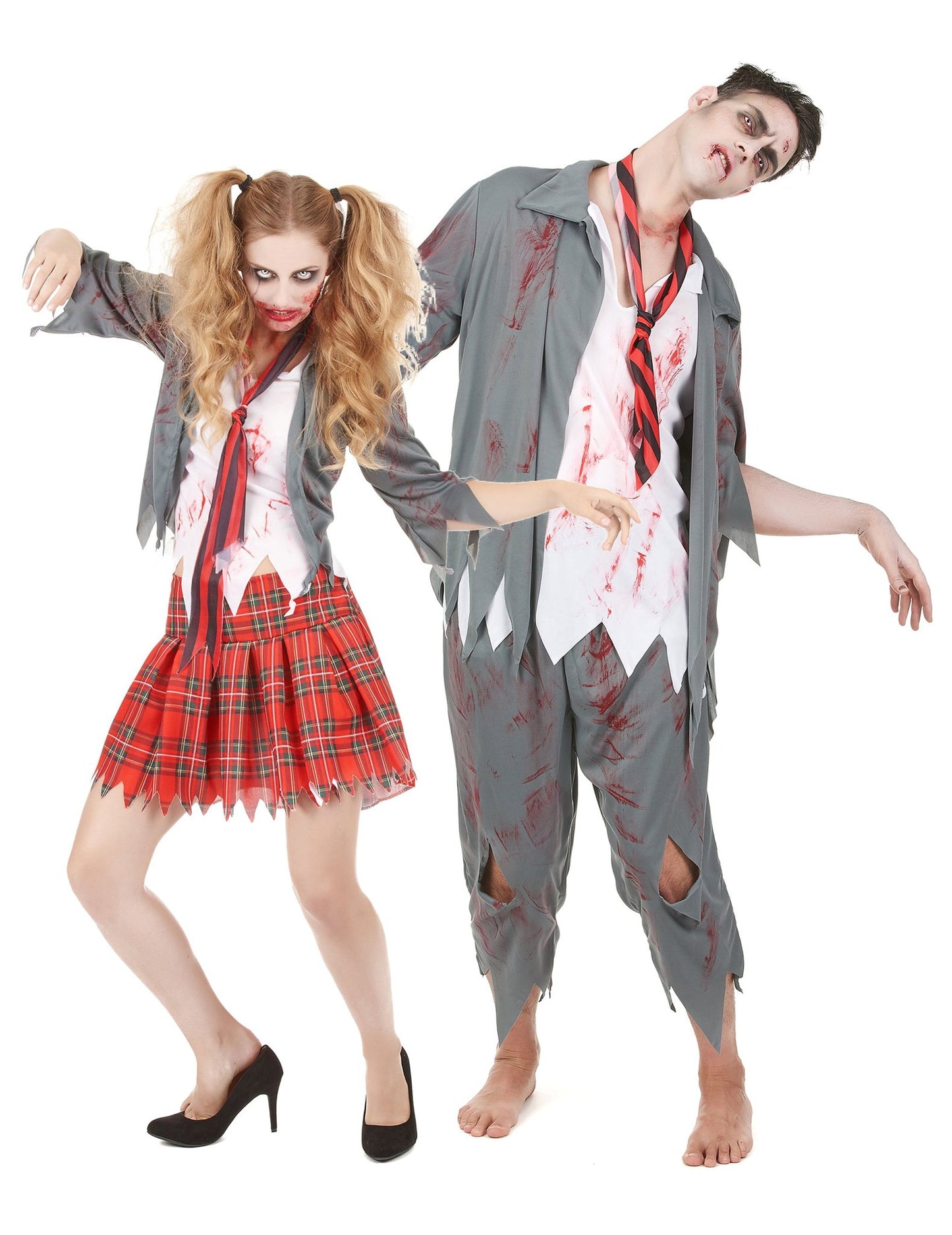 Par kostum zombija za noč čarovnic