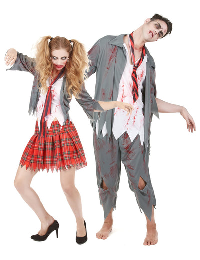 Par kostum zombija za noč čarovnic