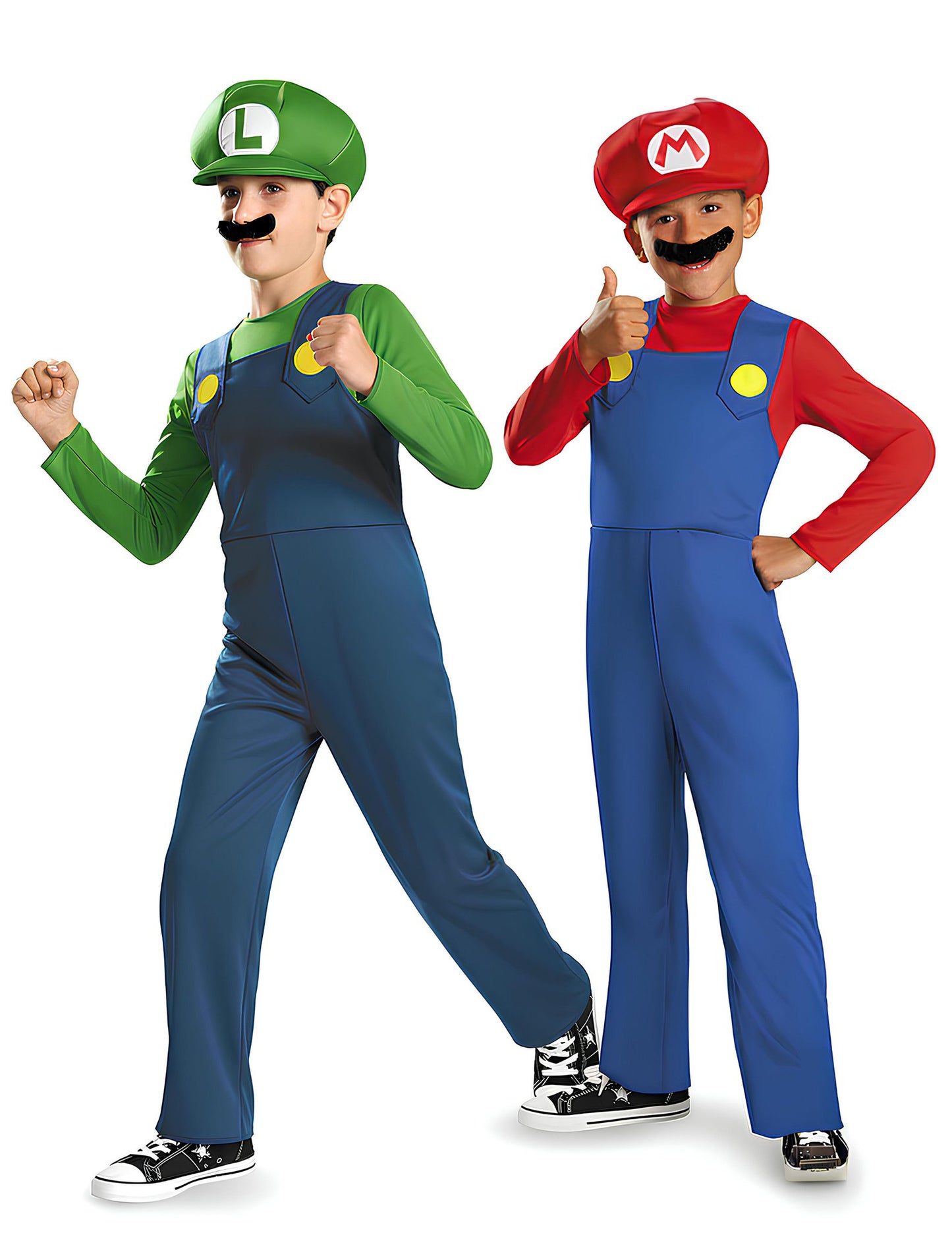 Komplet kostumov Mario in Luigi za otroke