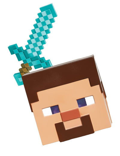 Komplet dodatkov za masko in meč Minecraft™ za otroke