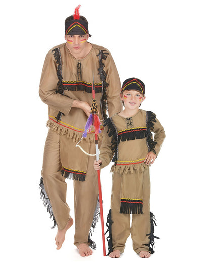 Par kostum Apache oče in sin