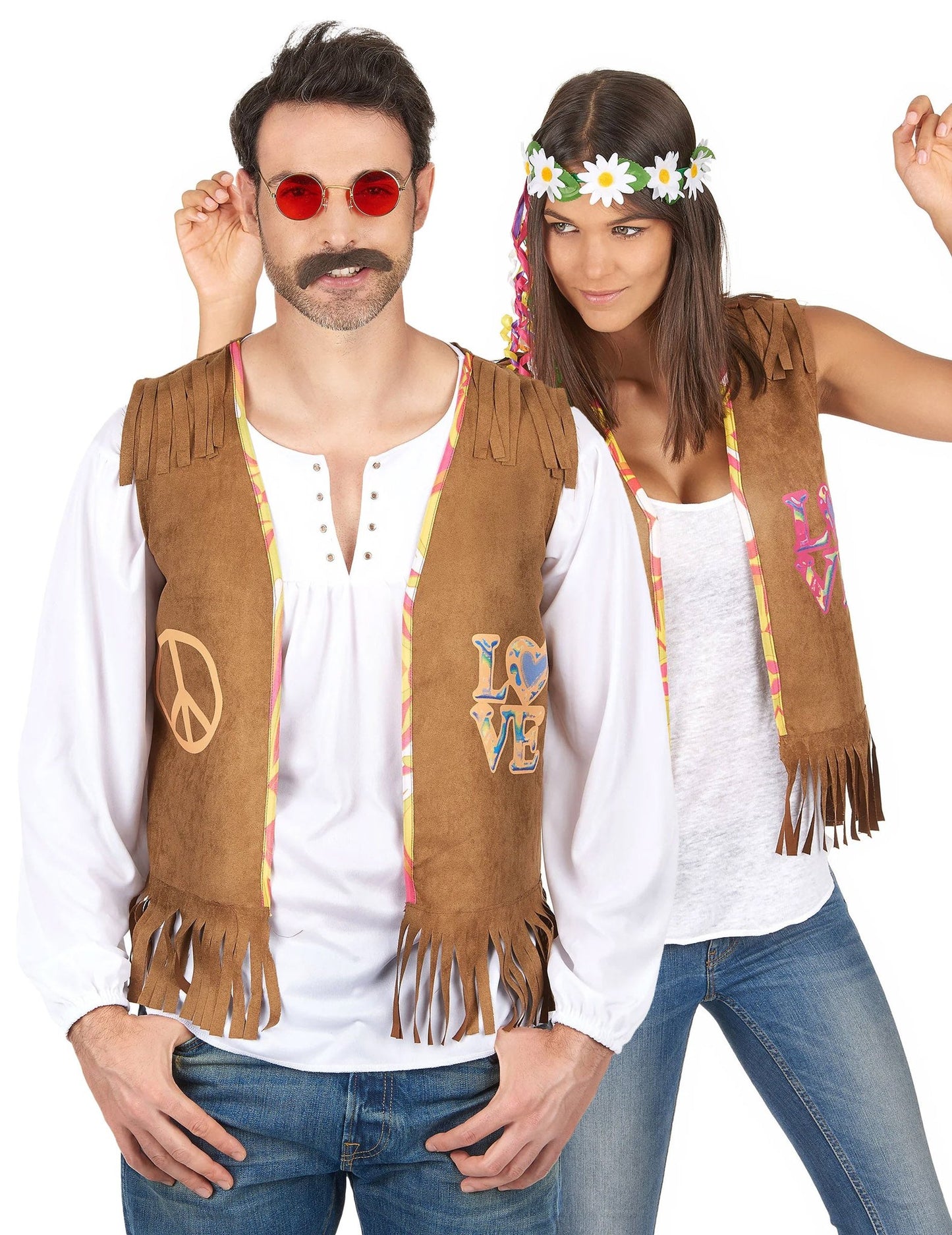 Párna hippie kostumska oprava z jopičem