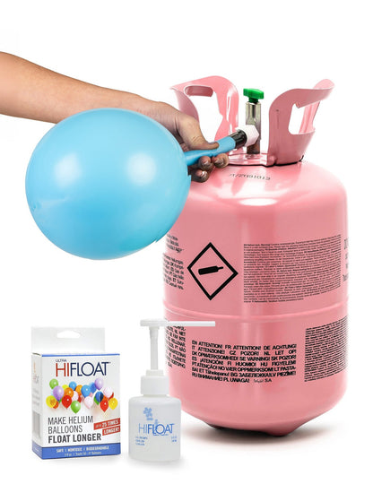 Komplet steklenice helija do 30 balonov s Hi-Float