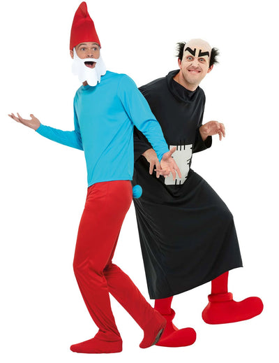 Par kostumov Veliki ™ Smrk in Gargamel™ za odrasle