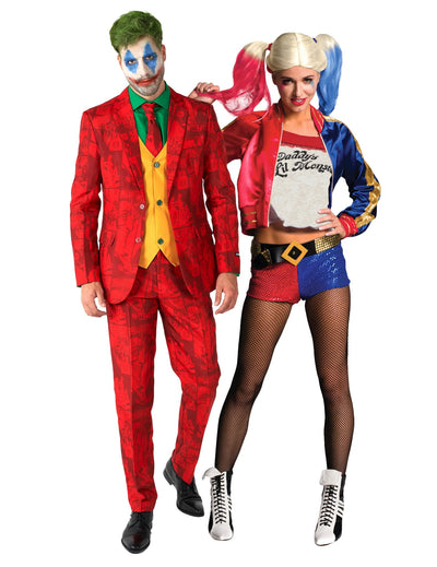 Par kostumov Joker Suitmeister™ in Harley Quinn™ za odrasle