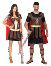 Pustna kostuma za odrasla rimska gladiatorja v paru