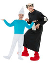 Par kostum Smrkec™ in Gargamel™ za starša in otroka