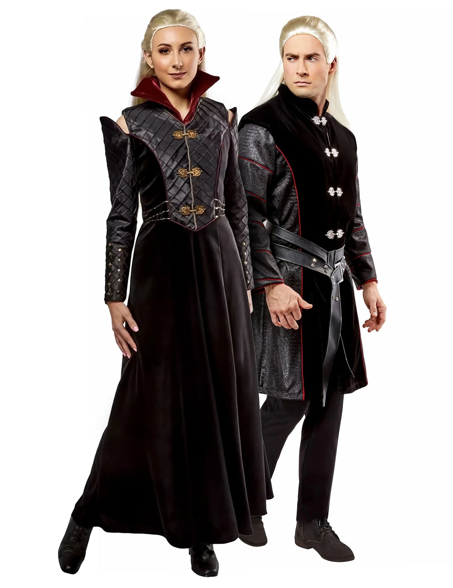 Déguisement de couple Daemon et Rhaenyra House of the Dragon™ adulte
