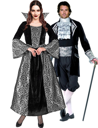 Baročni vampirski kostum za odrasli par