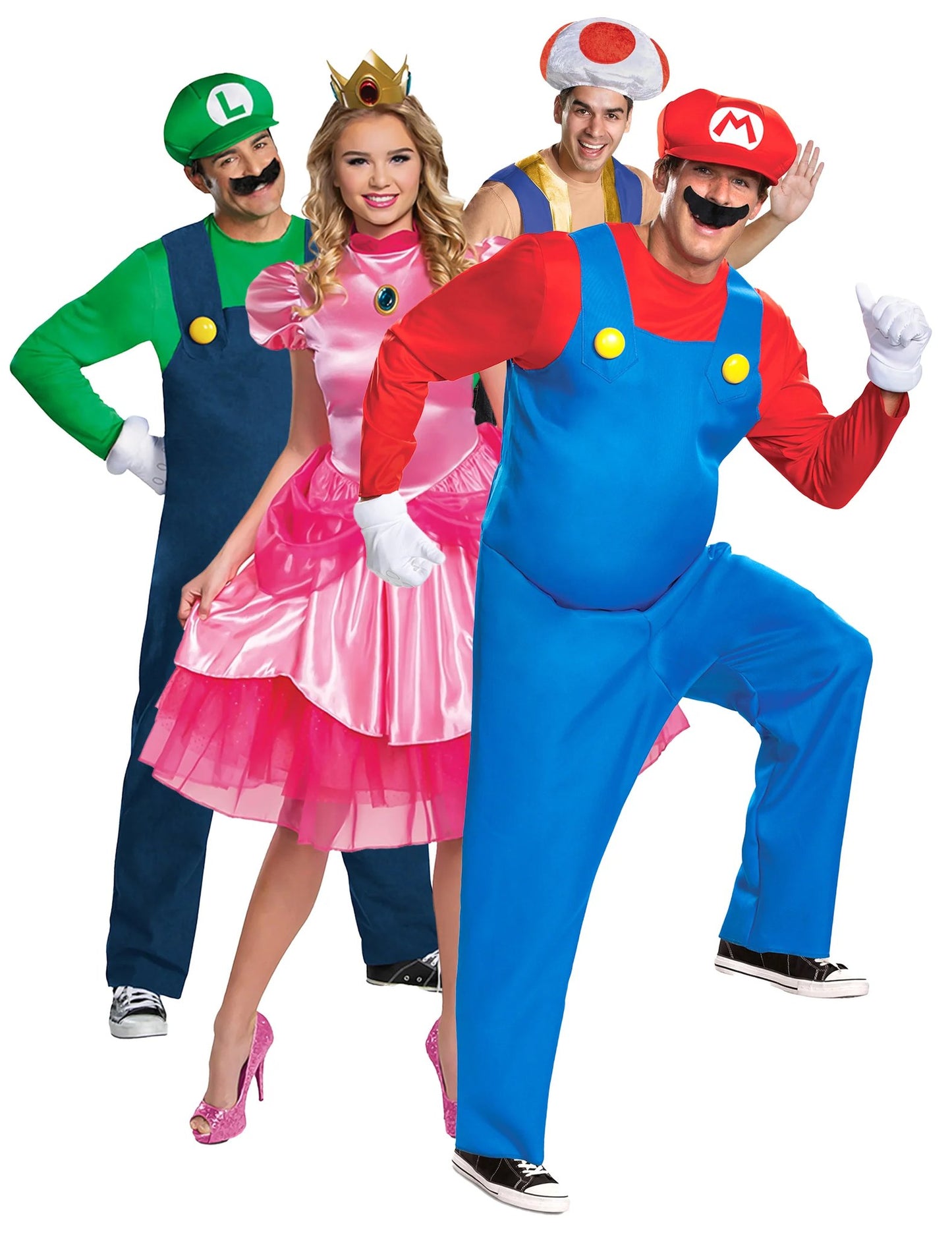 Déguisement de groupe Nintendo Mario™ adultes