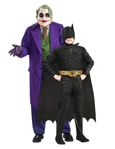 Pustna kostuma Batman in Joker za očeta in sina