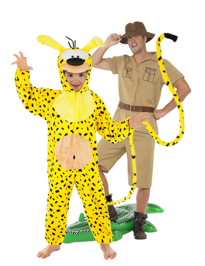 Déguisement de couple Marsupilami™ et Explorateur parent et enfant