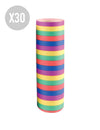 30 zvitkov serpentinskih trakov 4 m