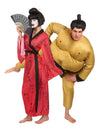Odrasli kostumi za par: sumo in gejša