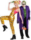 Pustni kostum za par Harley Quinn Birds of Prey™ in Joker The Dark Knight™ za odrasle Halloween