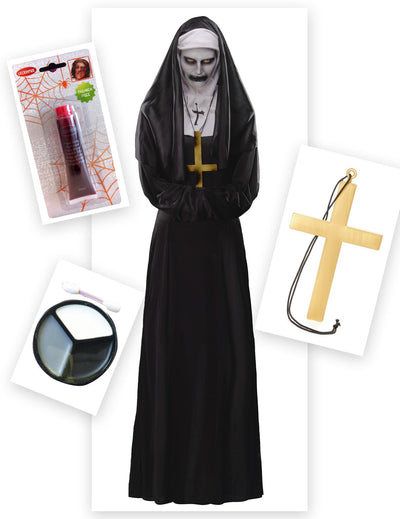 Paket kostuma demonske nune za ženske