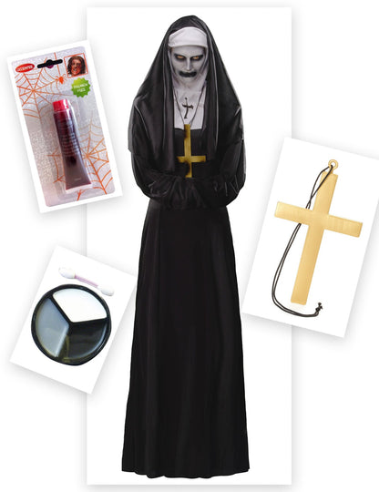 Paket kostuma demonske nune za ženske
