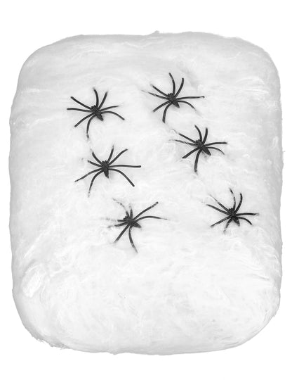 Beli pajkov splet s pajki 100 g noč čarovnic