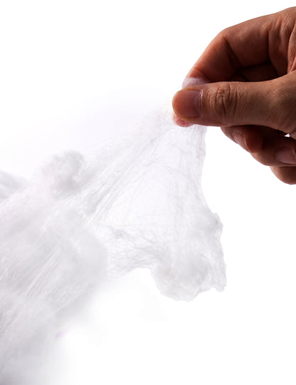 Toile d'araignée blanche luxe 60 g