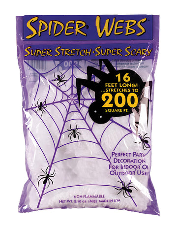 Visokokakovostna pajkova mreža 60g bela