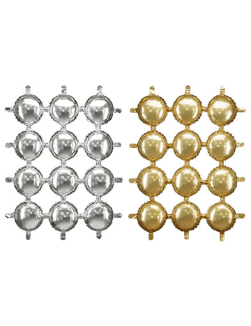 Dvoslojna aluminijasta balonska dekoracija 78 x 107 cm 