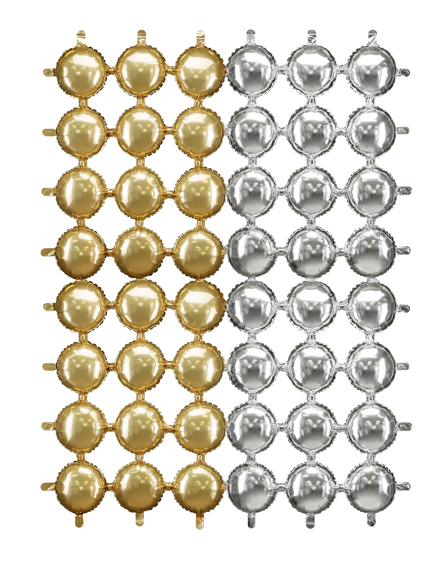 Dvoslojna aluminijasta balonska dekoracija 78 x 107 cm 