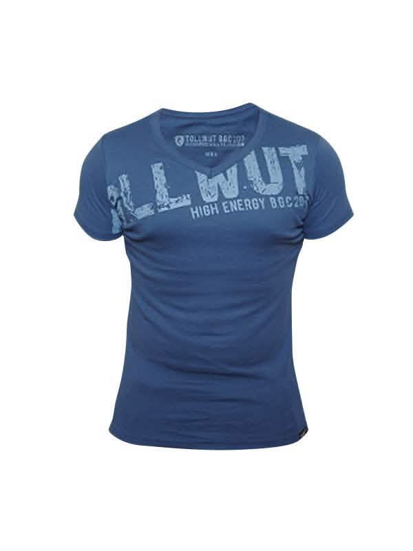 majice Tollwut Street Wear DIRT za moški modra