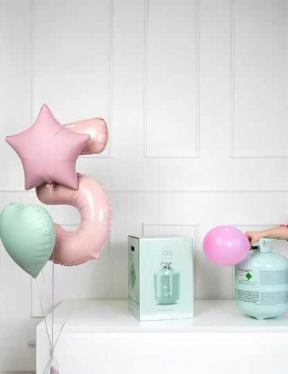 Zelo velika plastenka za helij za do 90 balonov