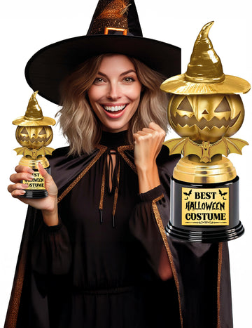 Bučni pokal za najboljši kostum za noč čarovnic