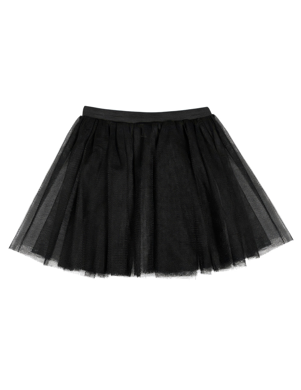 Vue de face du tutu pour fille noir