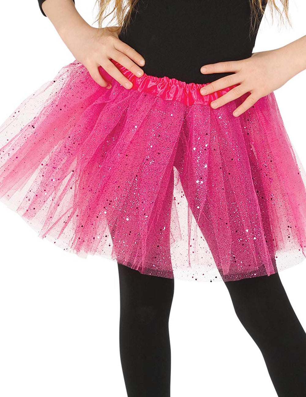 Tutu à paillettes pour fille rose