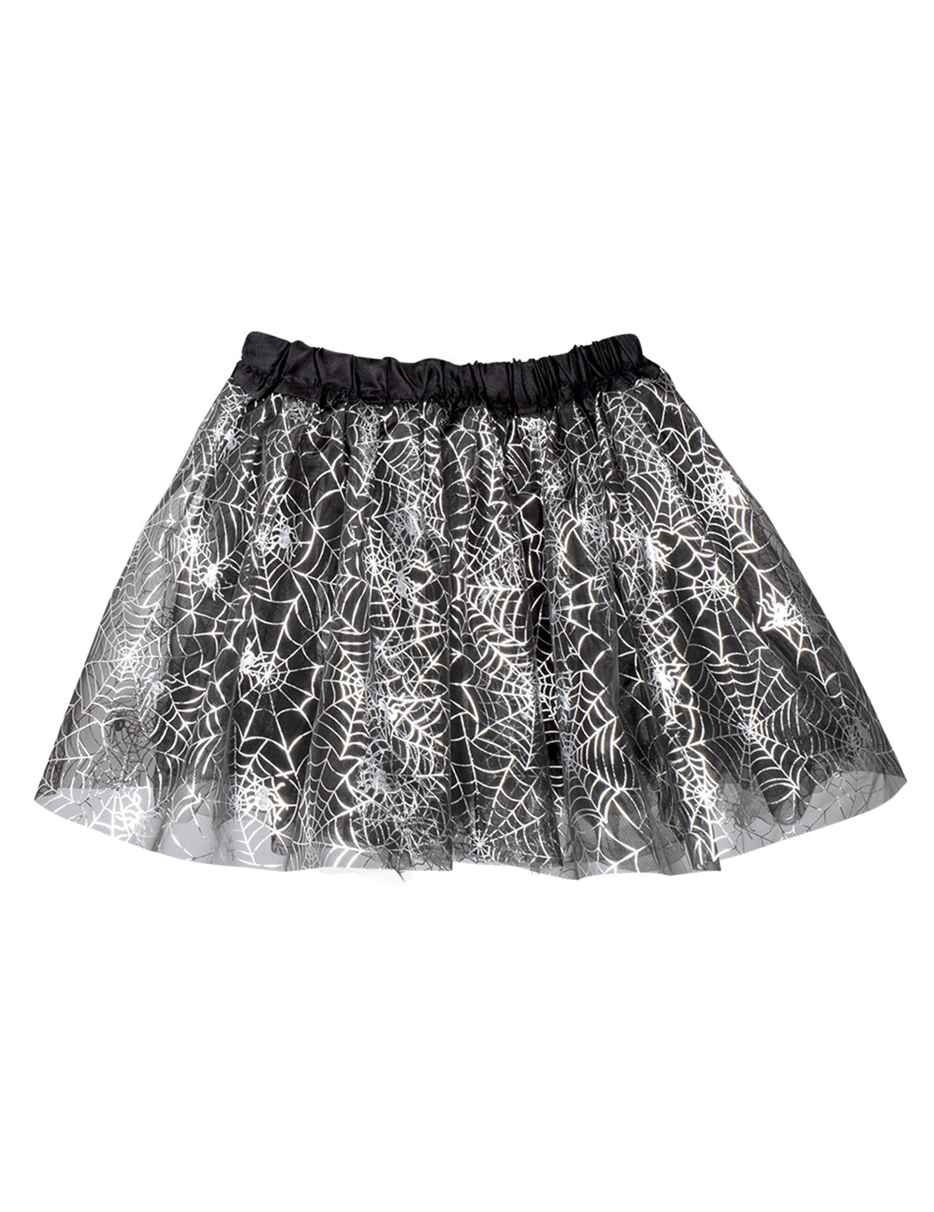 Vue d'ensemble du tutu toiles d'araignées Halloween pour femme