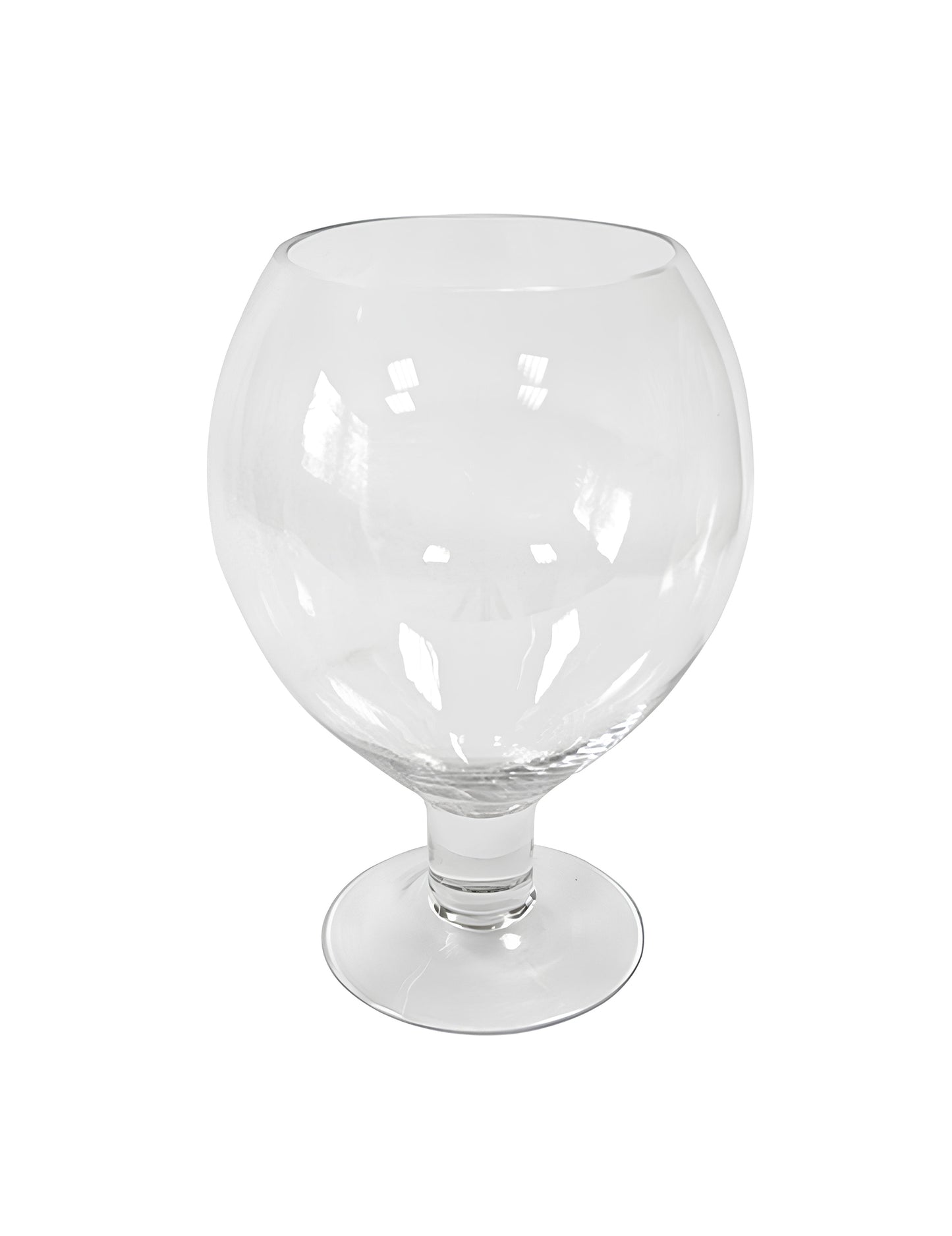 Steklena vaza z baloni 18 x 25 cm stoječi