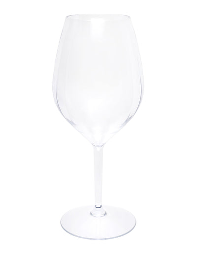 Verres à pied incassables pour réception transparents