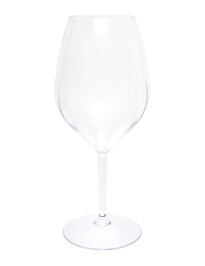 Verres à pied incassables pour réception transparents