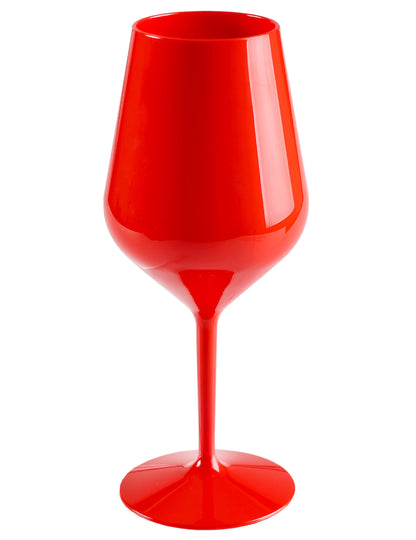 Rdeč vinski kozarec na peclju 47 cl
