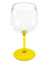 Rumeni balonasti koktajlni kozarec 58,2 cl