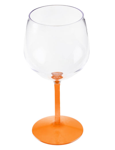 Oranžen koktajlni kozarec v balonski obliki 58,2 cl