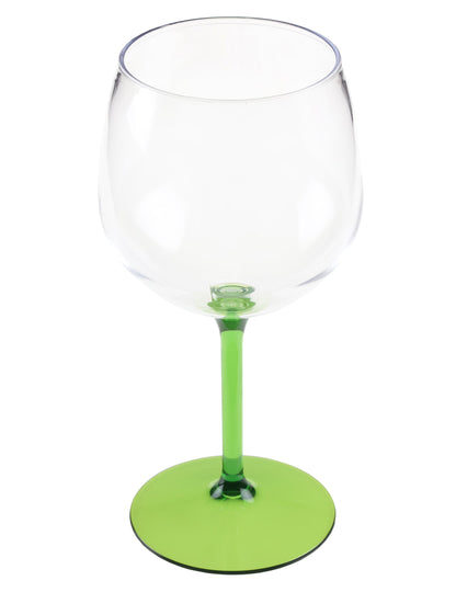 Verre ballon cocktail plastique vert 58,2 cl