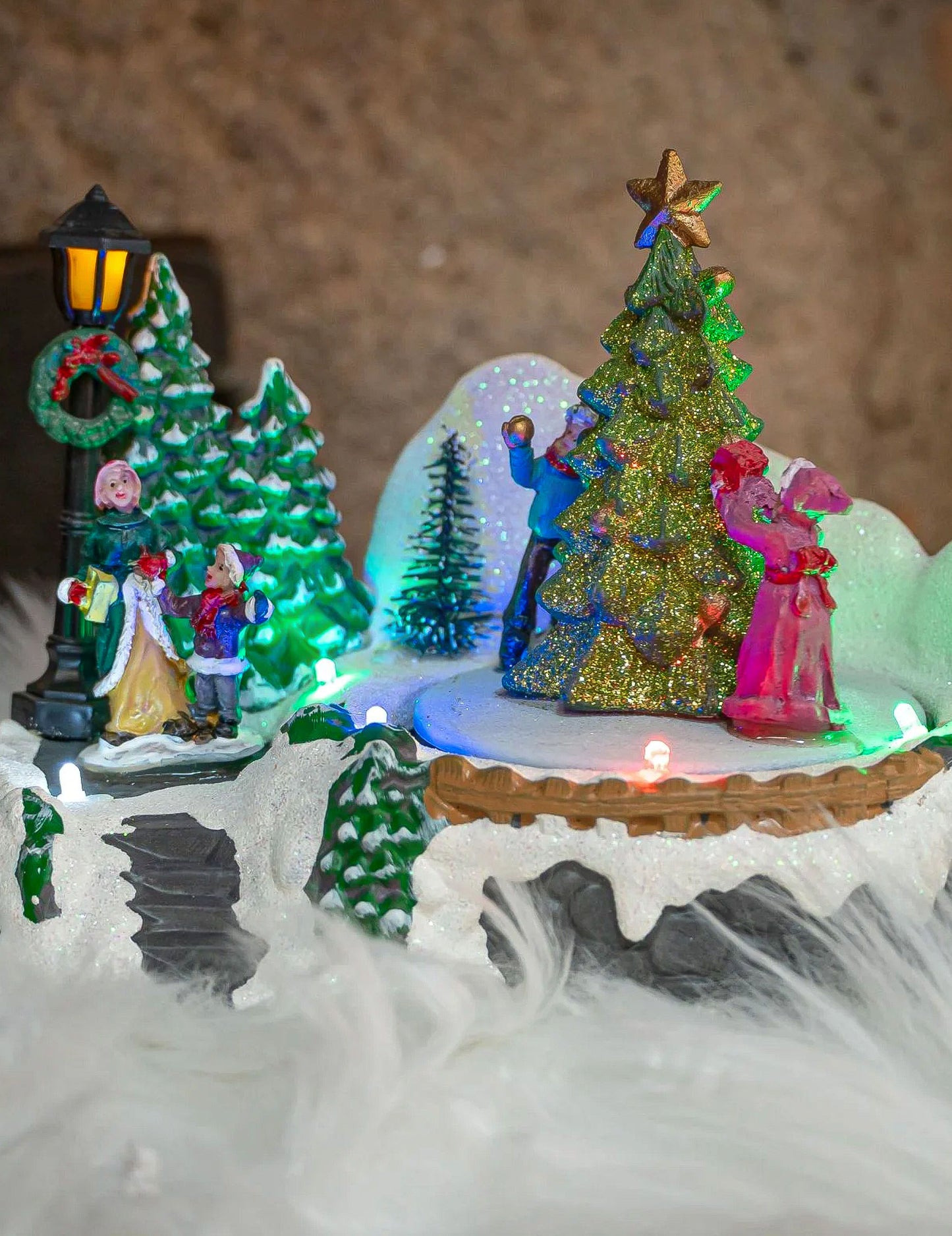 Svetlo božično vas 18 x 12 x 13 cm