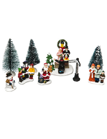 Santa Santa zborovska božična vasica Santons