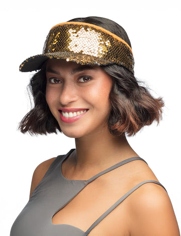 Visor za odrasle zlati sekvenci