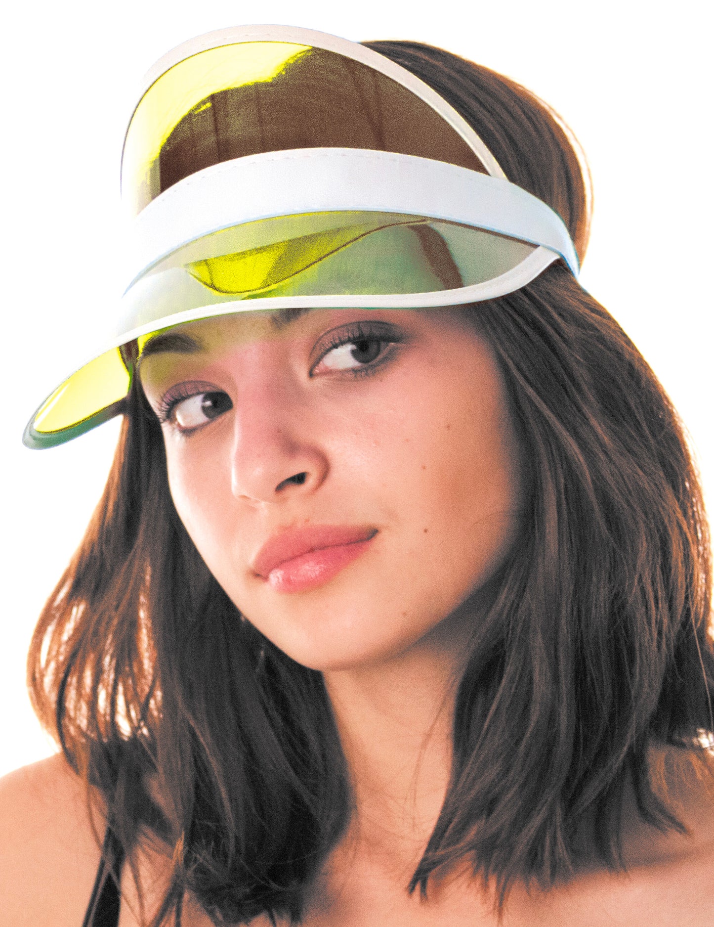 Visor za odrasle rumene poker